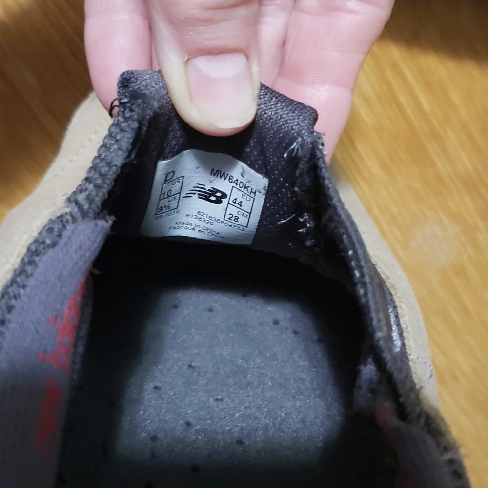 New balance 640 Brown suede slip on men’s shoe - Picture 3 of 6